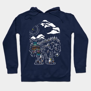 A winter sight II Hoodie